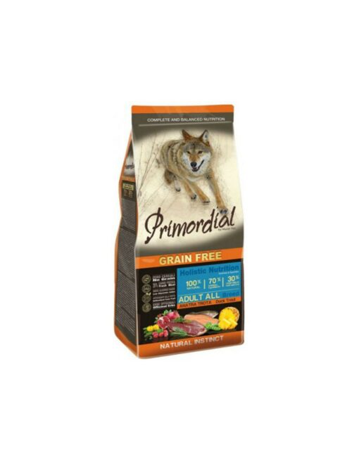 Primordial Chien Adulte Canard - Truite 12 Kg