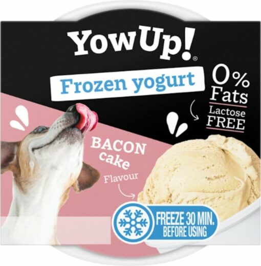 Yaourt glacé pour chien Yow Up ! gâteau au bacon