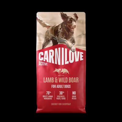 Carnilove active Agneau Sanglier 12kg (NEW)