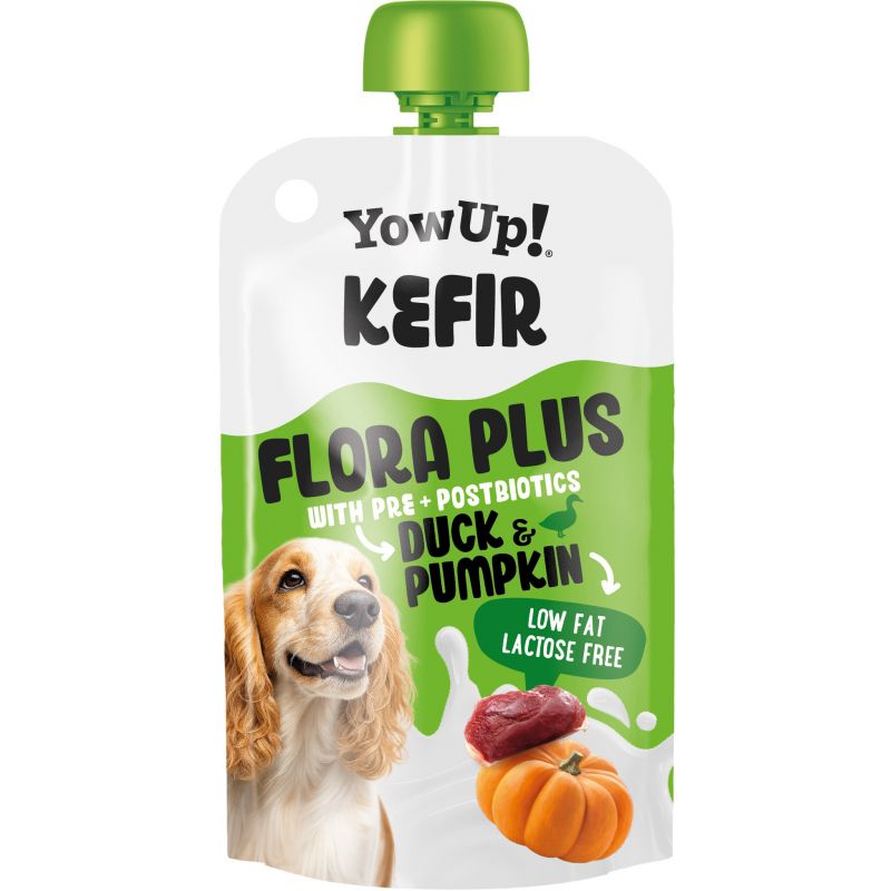 YOW UP! - Kefir - FLORA PLUS - Canard & Citrouille - 115g