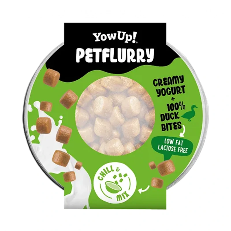 YOW UP! - Creamy Yogurt - PETFLURRY - Canard - 125g – Image 2