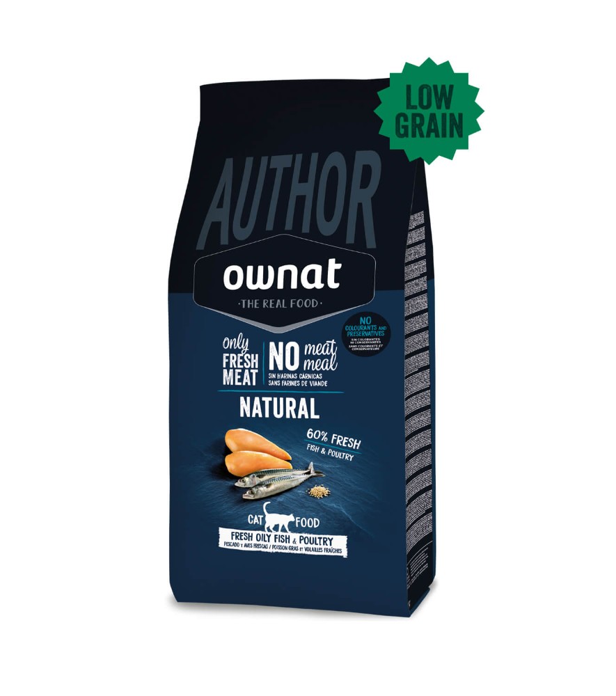 OWNAT AUTHOR FRESH OILY FISH & POULTRY - Chat