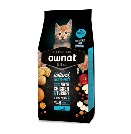ULTRA OWNAT - Fresh Chicken & Turkey - Chaton - 3 kg