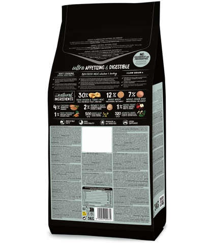 ULTRA OWNAT - Fresh Poulet & Dinde - YOUNG (1 à 6 ans) - 3 kg – Image 3