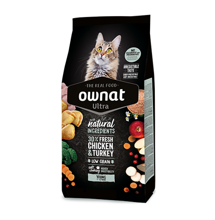ULTRA OWNAT - Fresh Poulet & Dinde - YOUNG (1 à 6 ans) - 3 kg