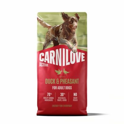 Croquettes ACTIVE Chien adulte - Canard et faisan - 12 kg