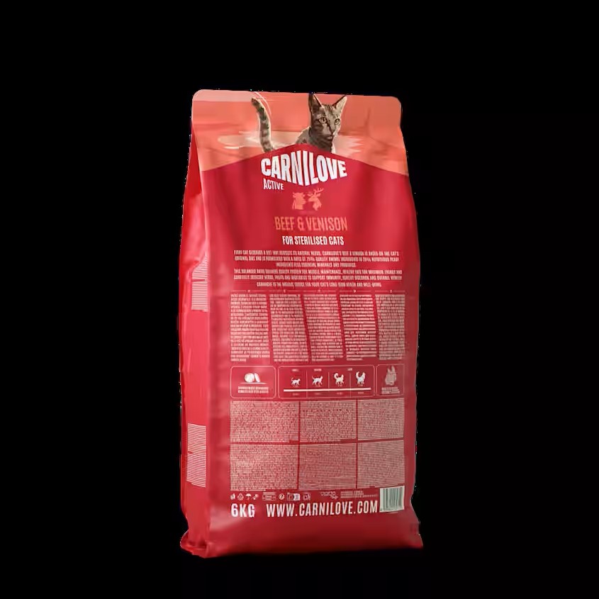 Croquettes ACTIVE Chat stérilisé - Bœuf et gibier – Image 4