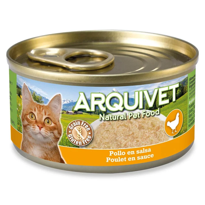 Pâtées en sauce Poulet - Arquivet - 80g