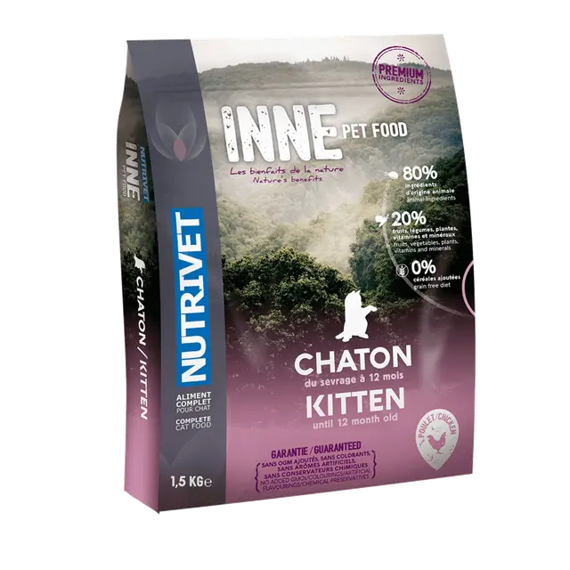 INNE pet food - Chaton Poulet - Grain Free - Nutrivet – Image 2